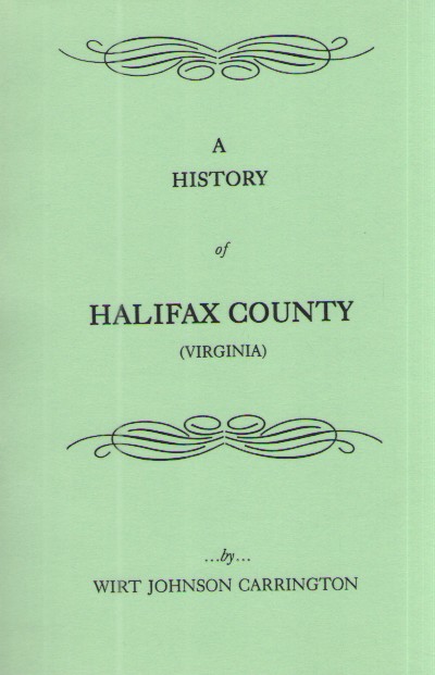 A History of Halifax County (Virginia)