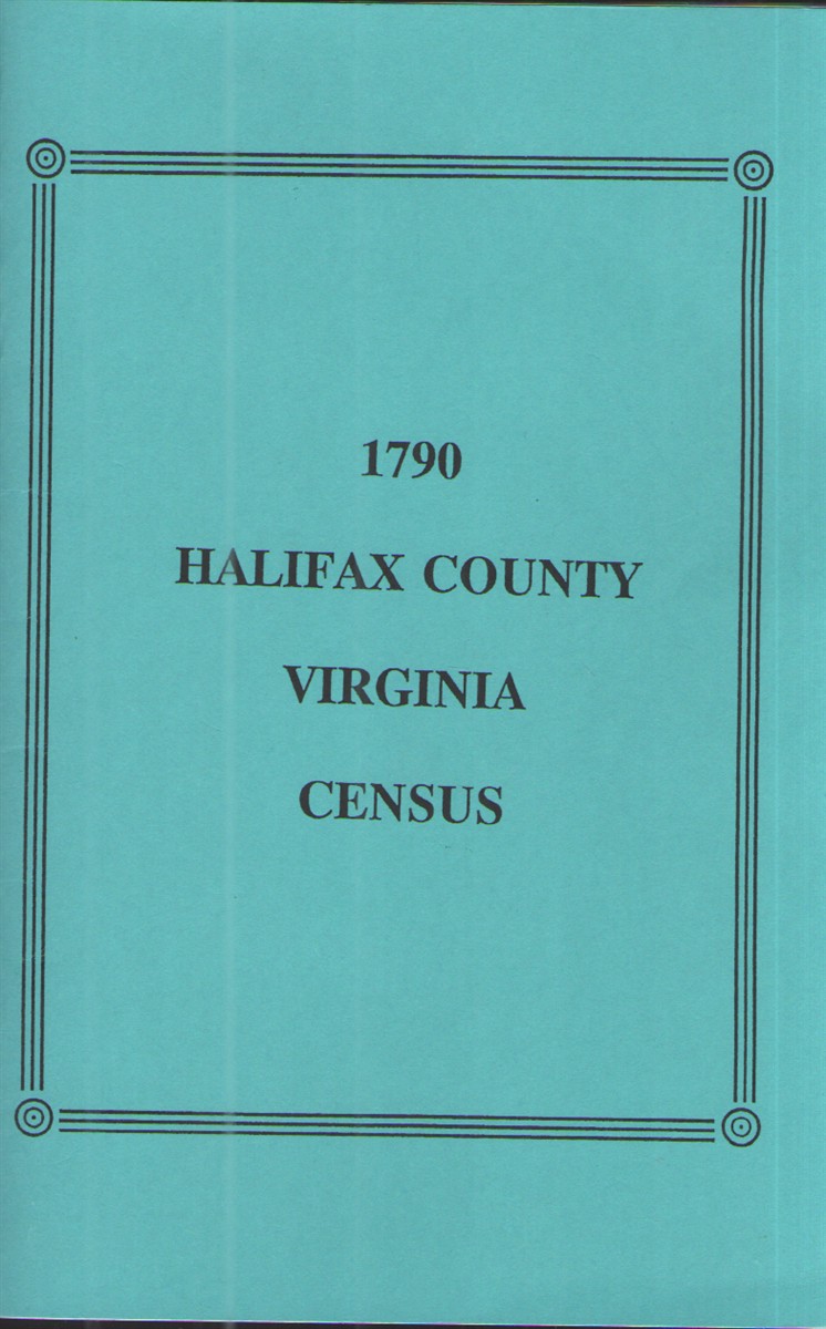 1790 Halifax County Virginia Census