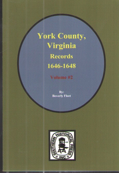 York County, Virginia Records 1646-1648