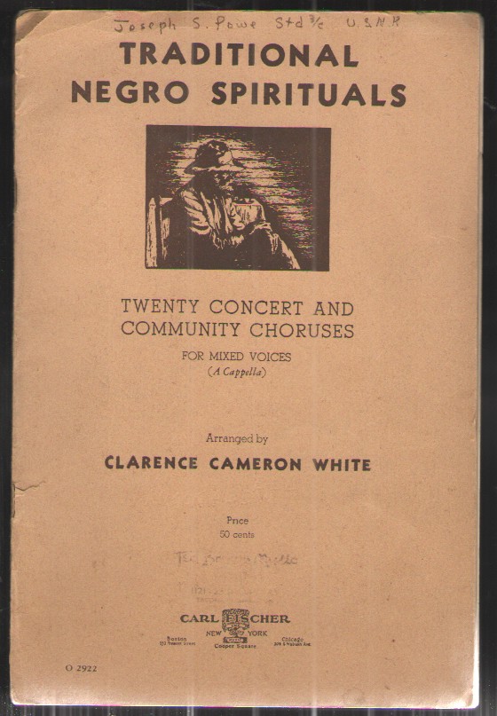 Traditional Negro Spirituals Twenty Concert and Community Choruses for Mixed Voices