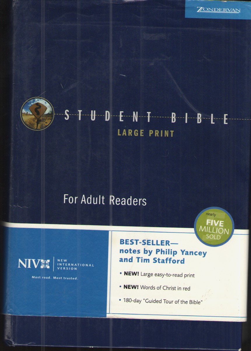NIV Student Bible, Large Print