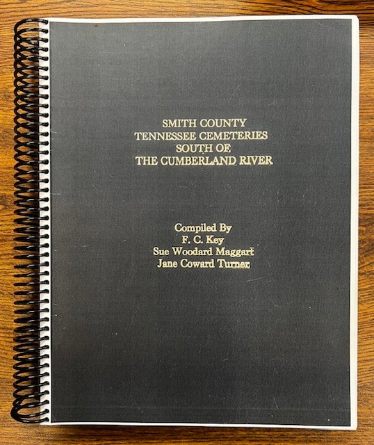 Smith County Tennessee Cemeteries South of the Cumberland River