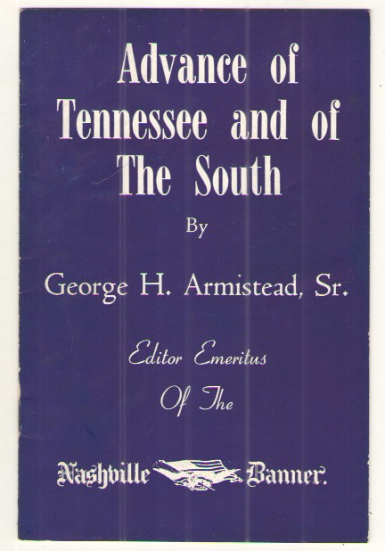 Advance of Tennessee and of the South