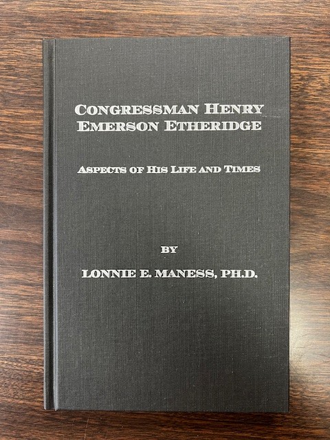 Congressman Henry Emerson Etheridge Aspects of His Life and Times