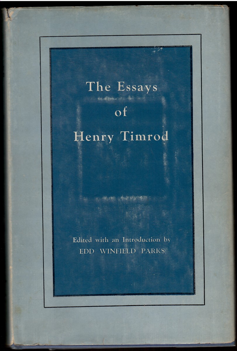 The Essays of Henry Timrod