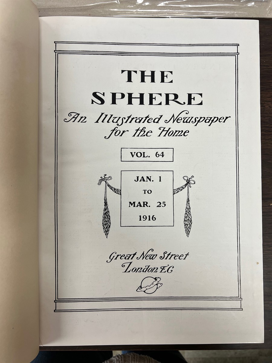 The Sphere: an Illustrated Newspaper for the Home (Vol. 64 and 65) Jan. to June 1916
