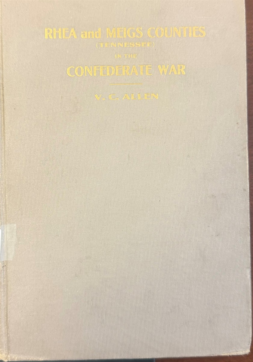 Rhea and Meigs Counties in the Confederate War