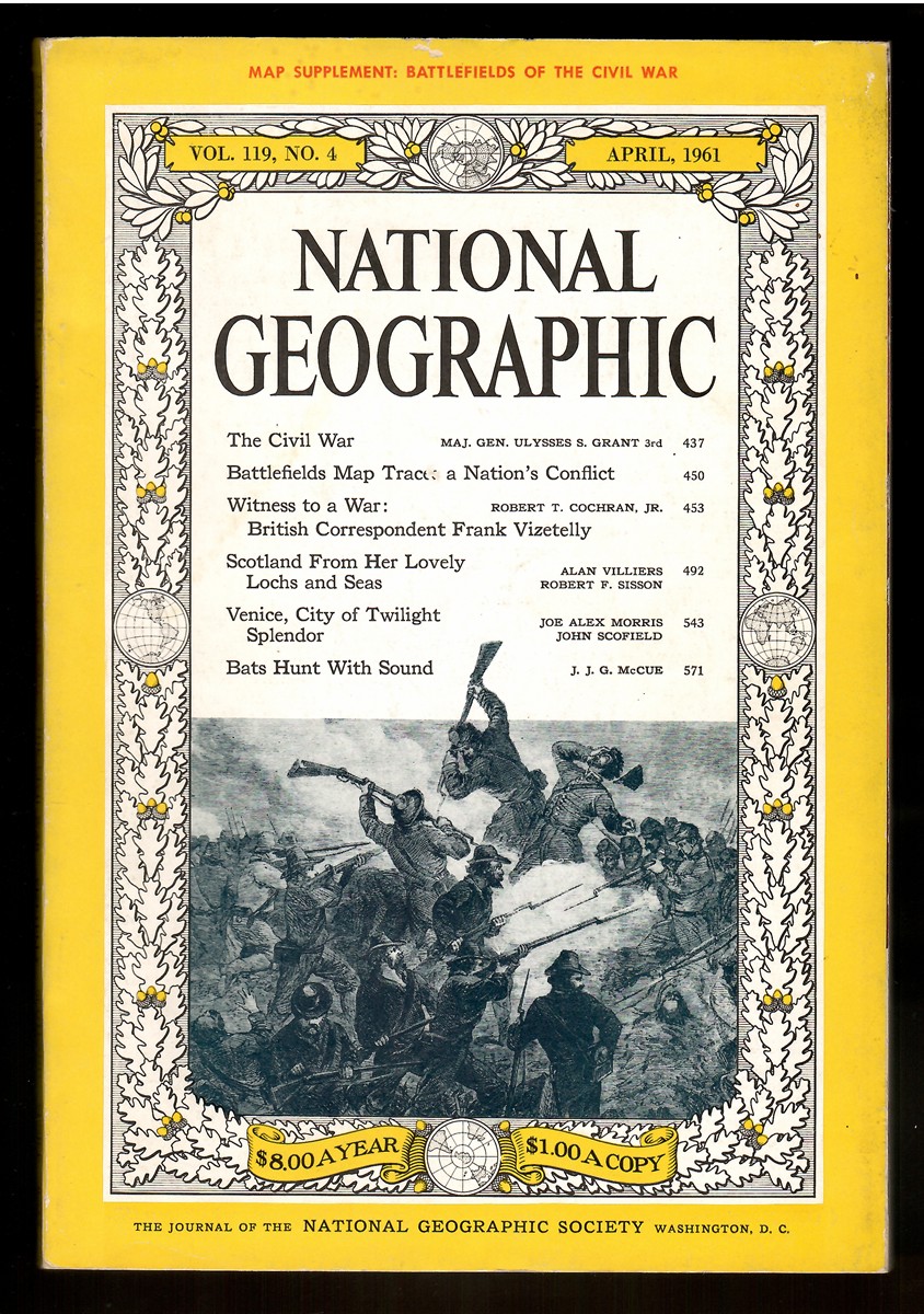 National Geographic Magazine, April 1961; Vol. 119, No. 4