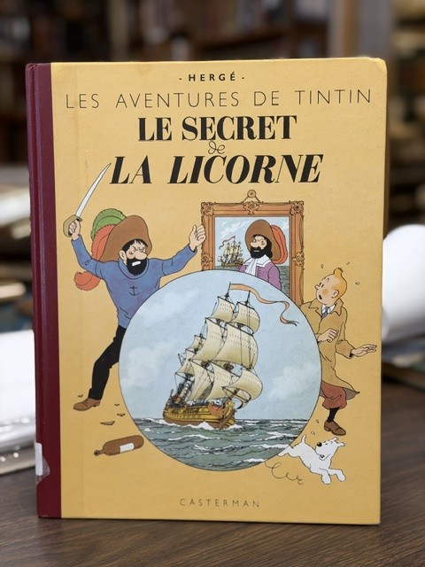 lbum De Tintn; Le Secret De La Licorne Edicin Fac-Simil Colores 1943