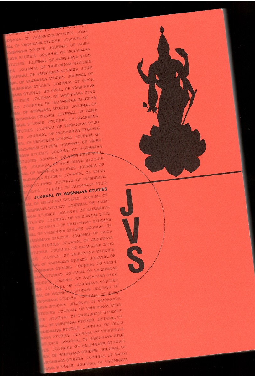 Journal of Vaishnava Studies: Fall 2005, Volume 14, No.1
