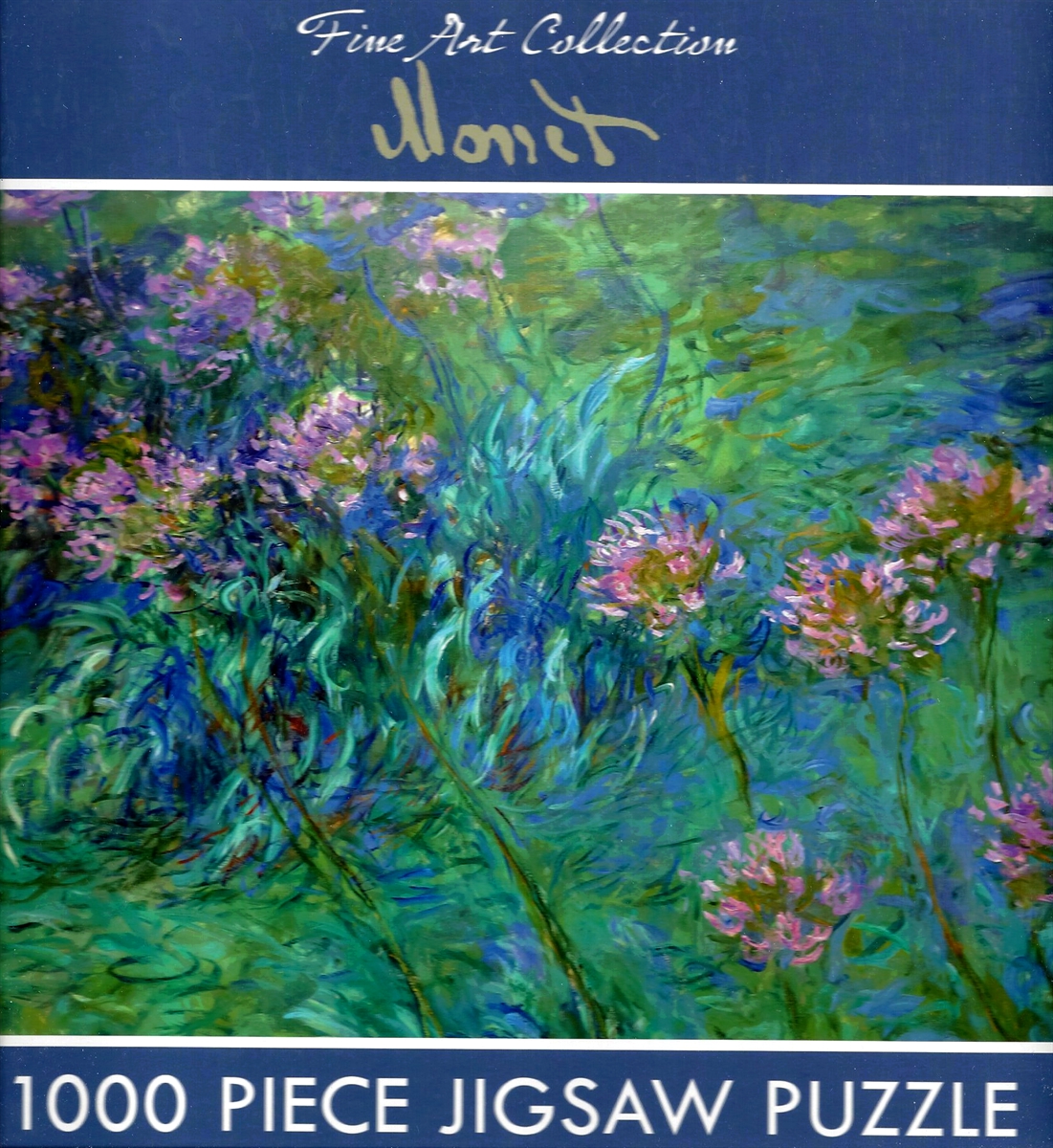 Puzzle ergonomique jardin de Monet - 63 pièces - HOPTOYS