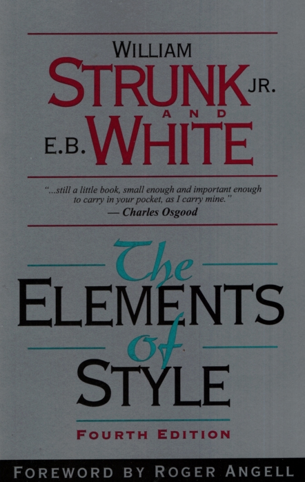 Image for THE ELEMENTS OF STYLE, FOURTH EDITION