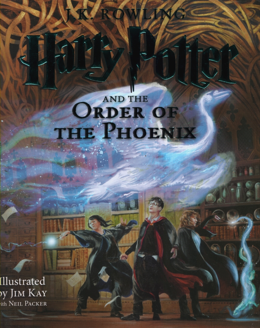 HARRY POTTER AND THE ORDER OF THE PHOENIX ILLUSTRATED EDITION