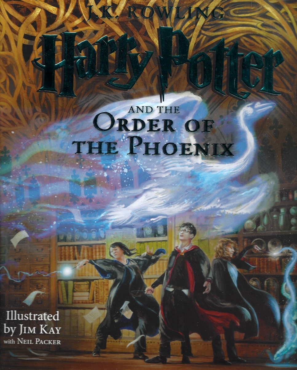 HARRY POTTER AND THE ORDER OF THE PHOENIX ILLUSTRATED EDITION