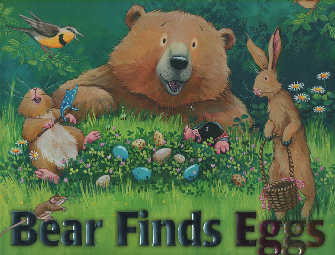 BEAR FINDS EGGS