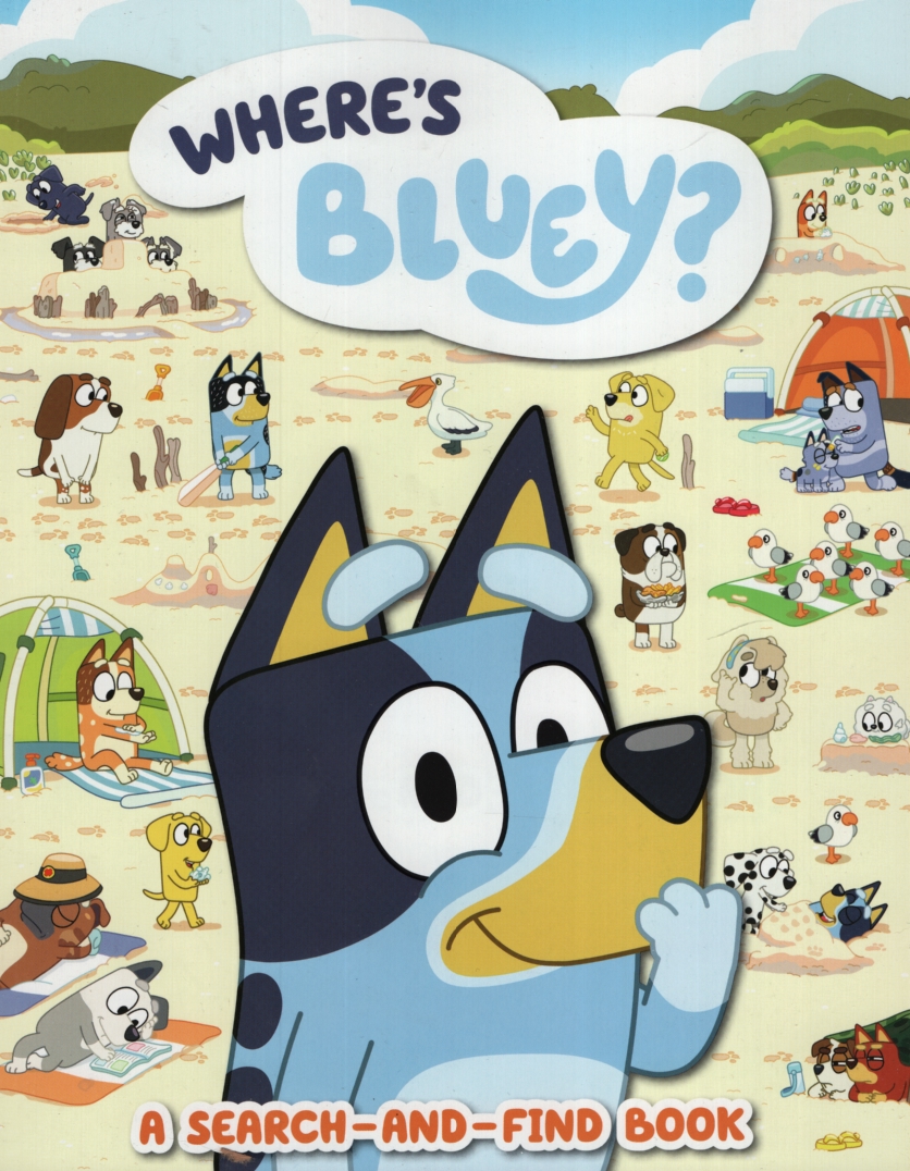 WHERE'S BLUEY A Search-And-Find Book