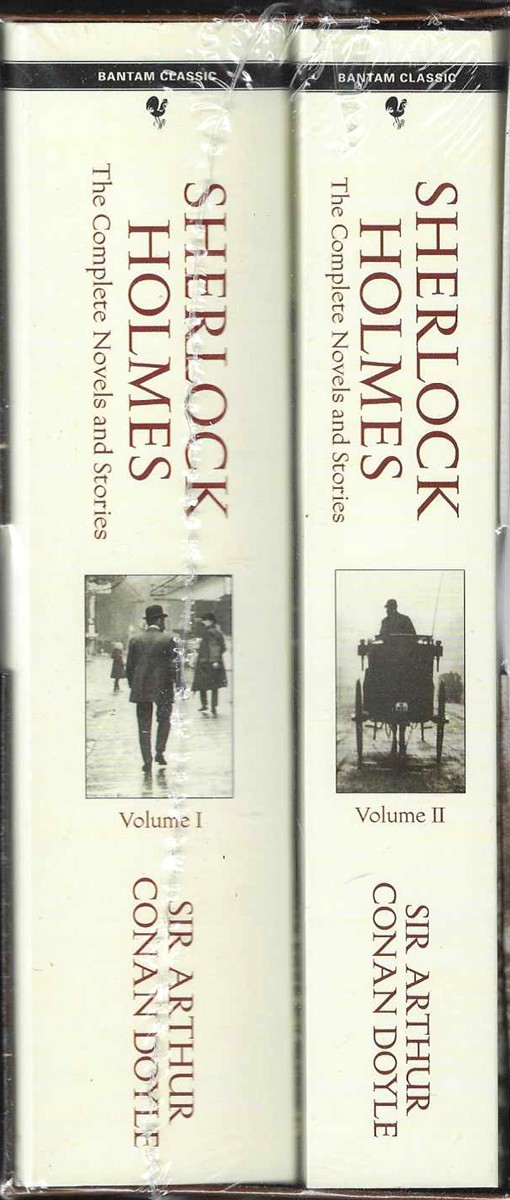 THE COMPLETE SHERLOCK HOLMES VOLUMES 1 & 2 All 4 Novels and 56 Short Stories