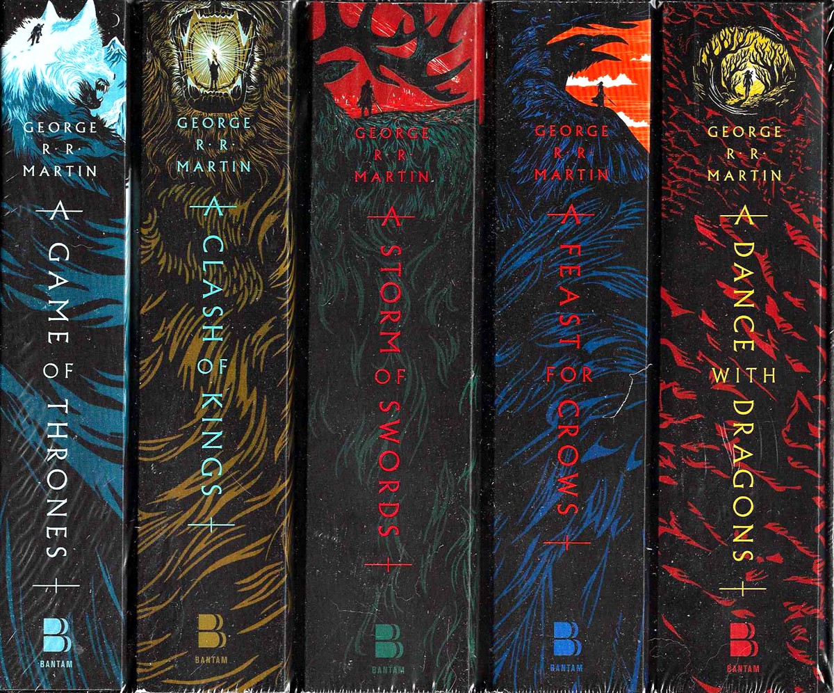 GAME OF THRONES BOXED SET [NEW COVERS]