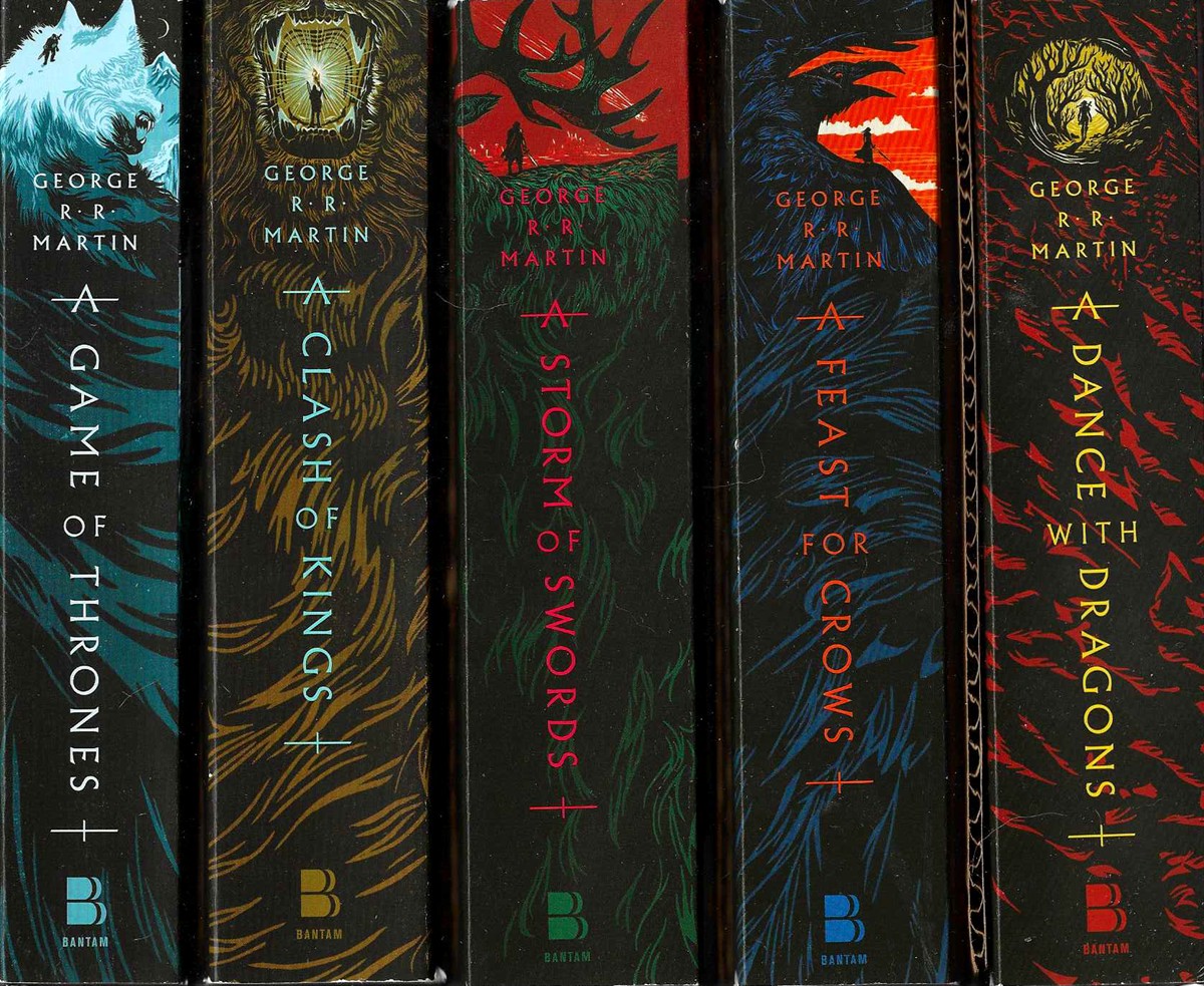 GAME OF THRONES BOXED SET [NEW COVERS]