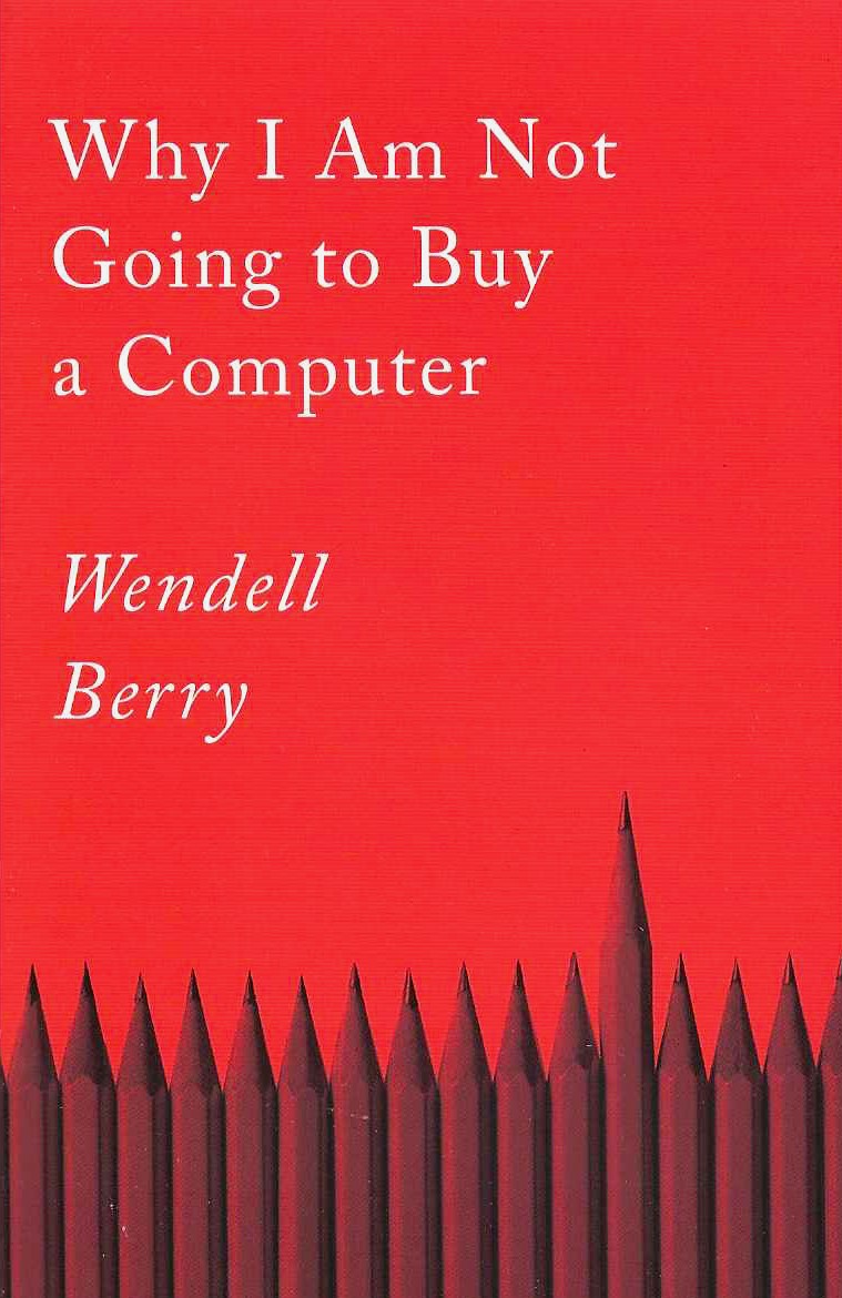 WHY I AM NOT GOING TO BUY A COMPUTER Essays
