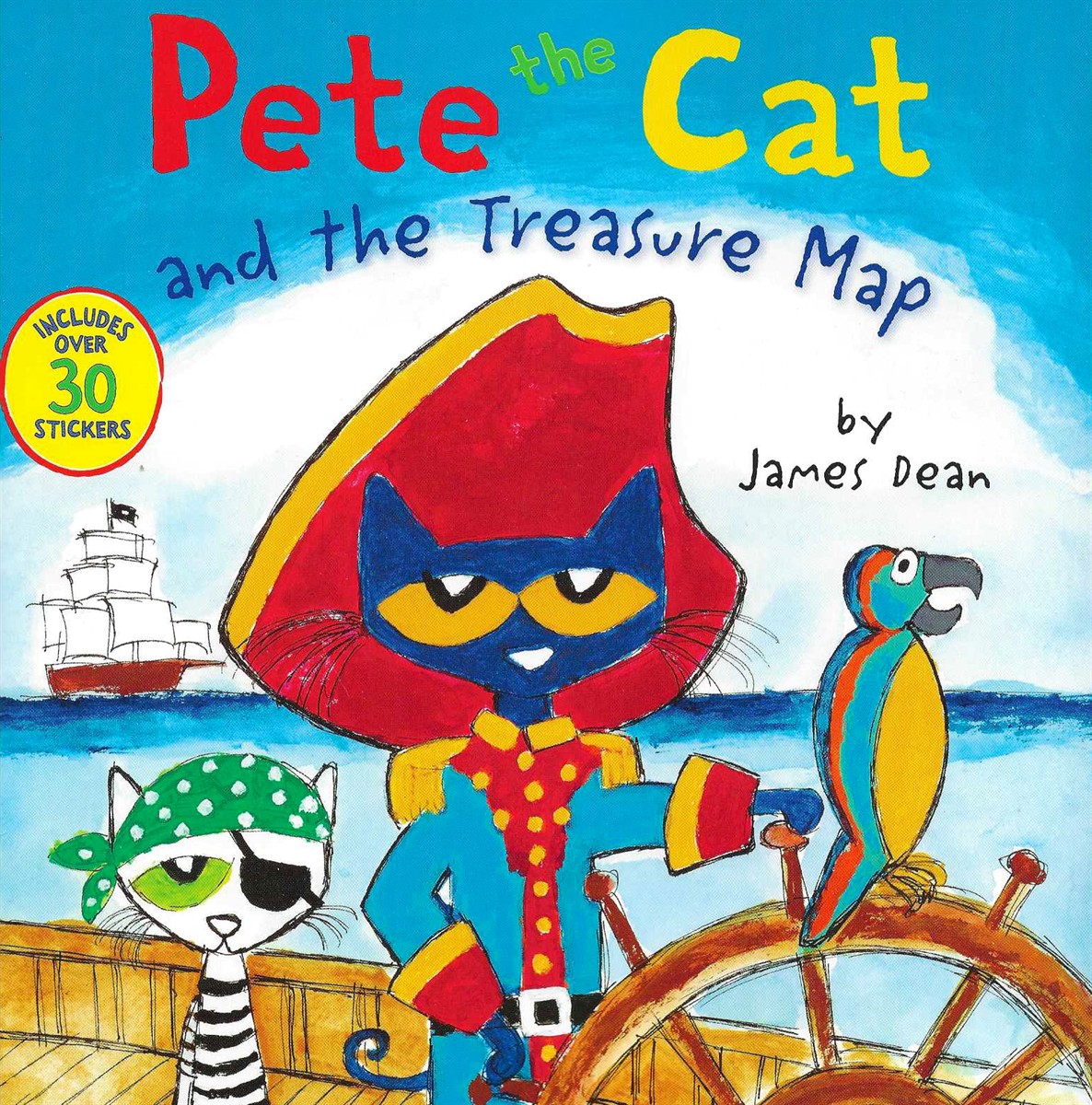 PETE THE CAT AND THE TREASURE MAP