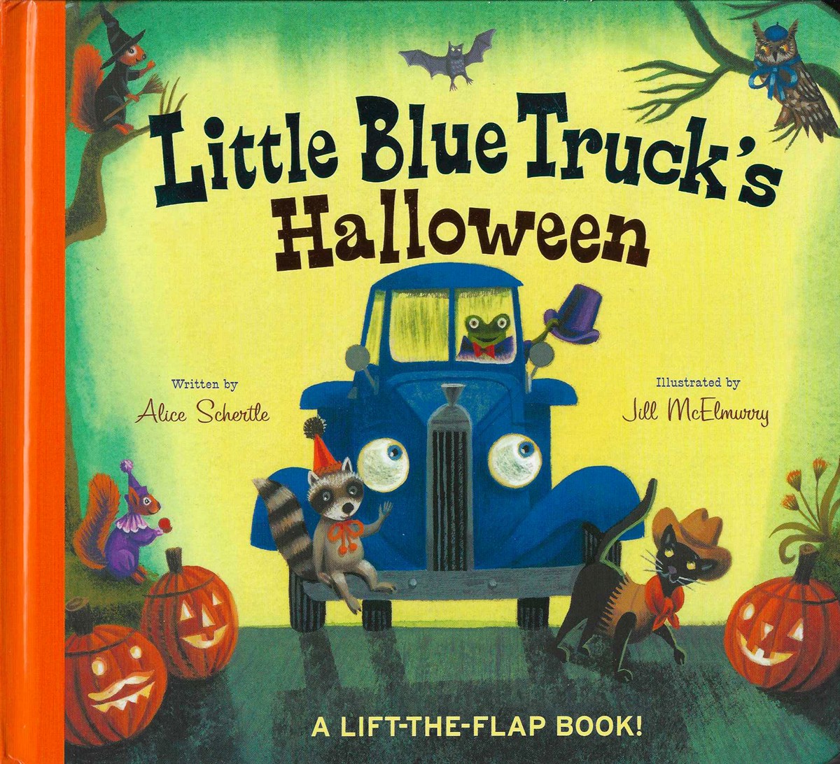 LITTLE BLUE TRUCK'S HALLOWEEN A Lift-The-Flap Book!
