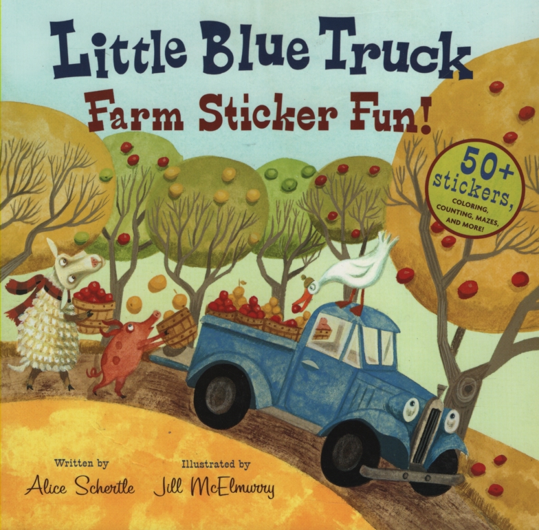 LITTLE BLUE TRUCK FARM STICKER FUN!