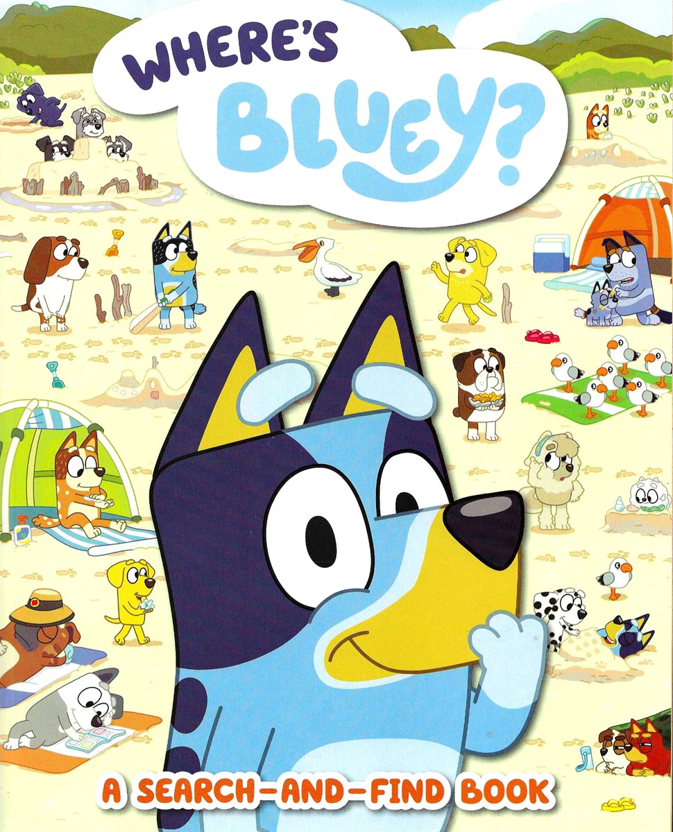 WHERE'S BLUEY A Search-And-Find Book