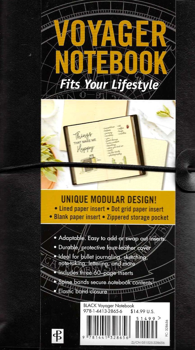 VOYAGER NOTEBOOK BLACK