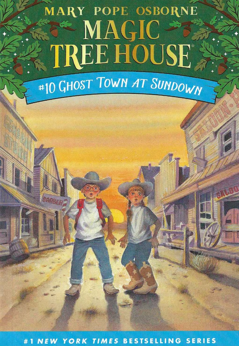 GHOST TOWN AT SUNDOWN