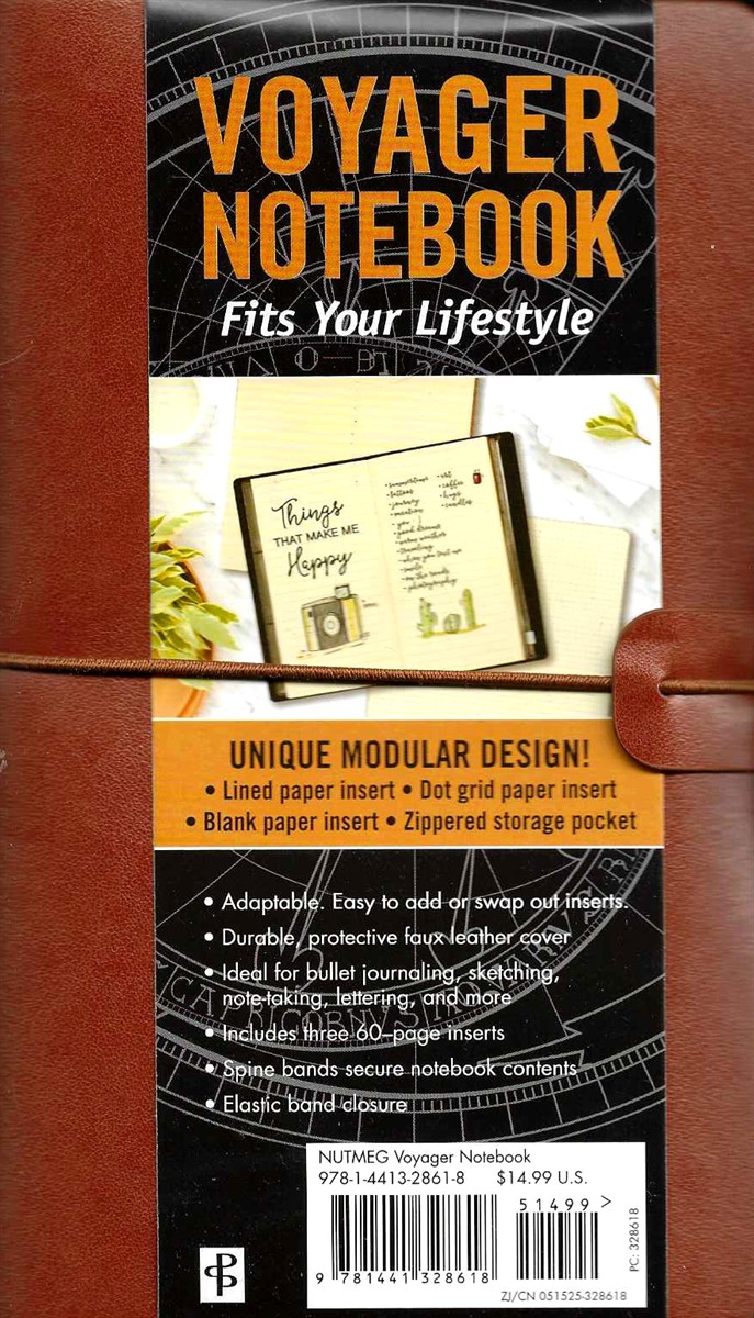 VOYAGER NOTEBOOK BROWN
