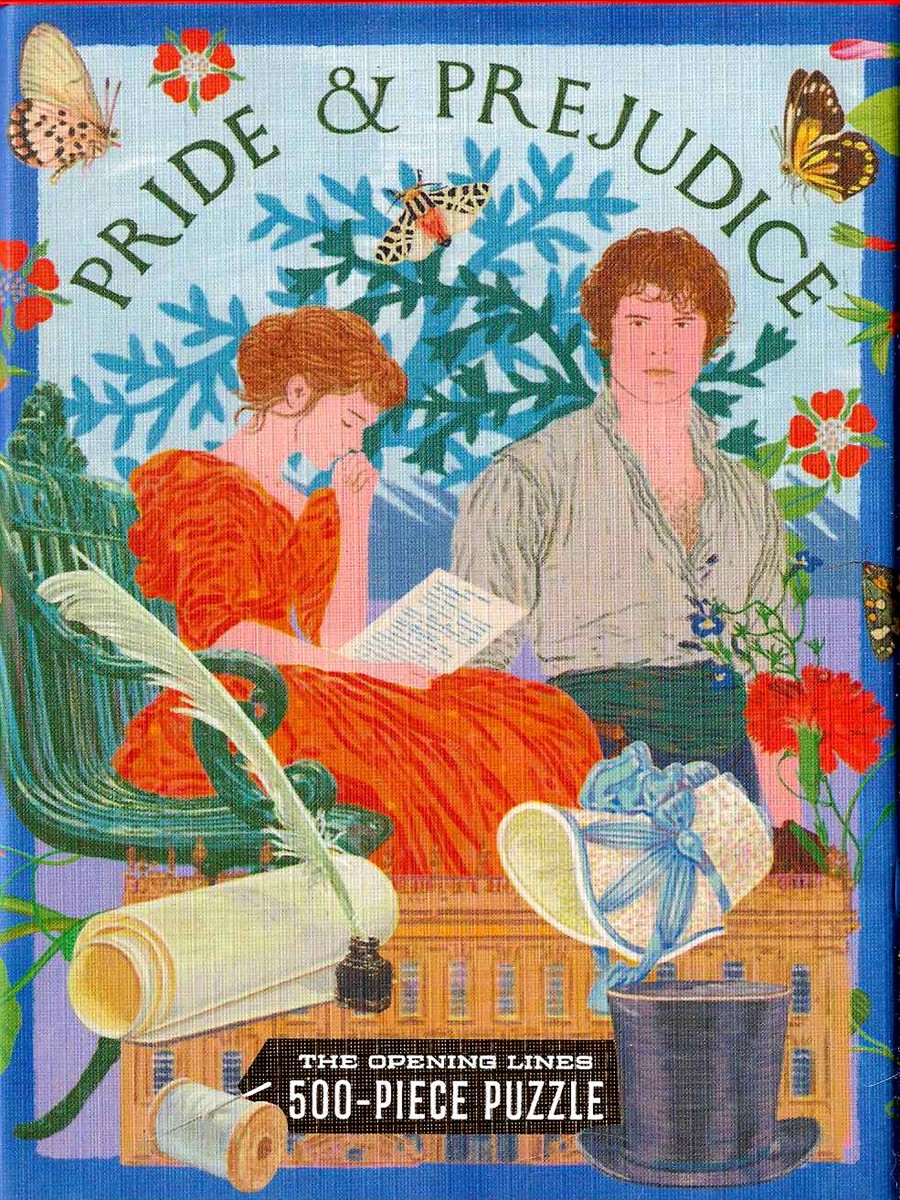 PRIDE AND PREJUDICE THE OPENING LINES 500 PIECE PUZZLE