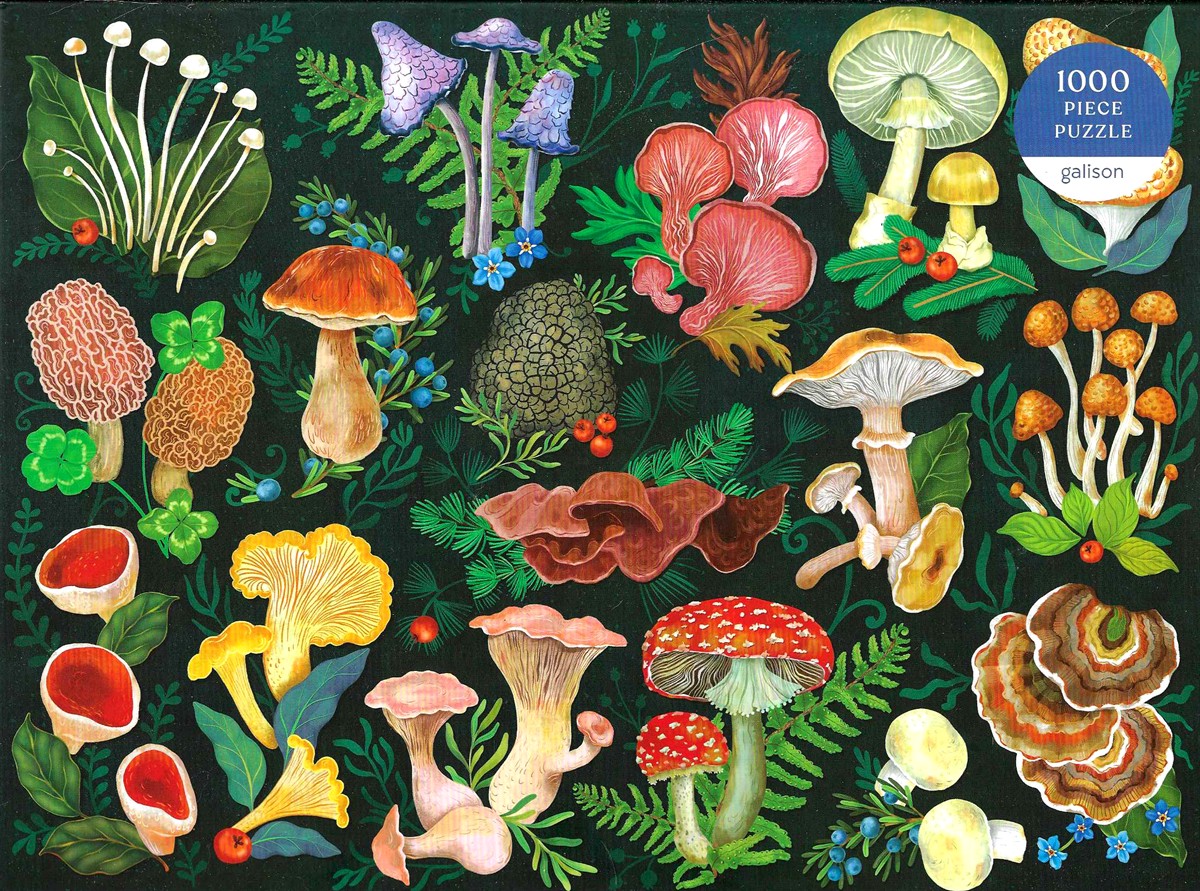 WORLD OF MUSHROOMS 1000 PIECE PUZZLE