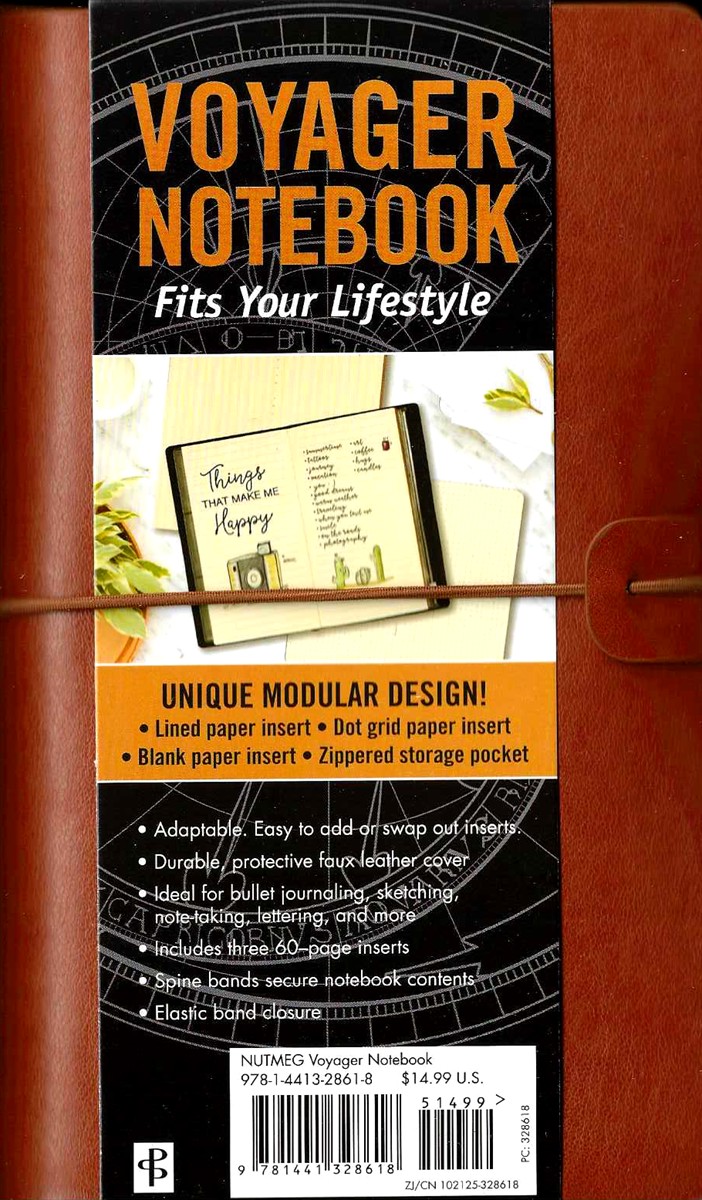 VOYAGER NOTEBOOK BROWN