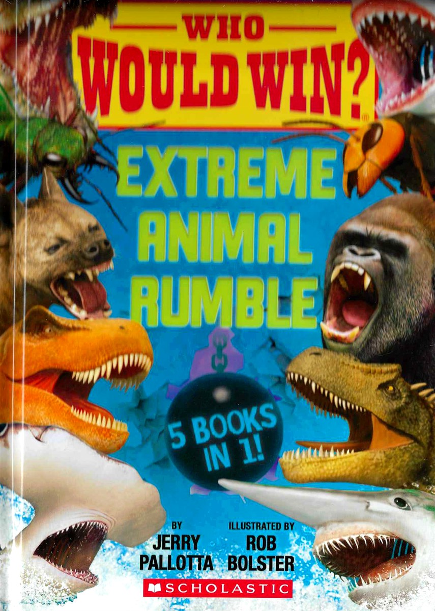 WHO WOULD WIN EXTREME ANIMAL RUMBLE; 5 Books in 1!