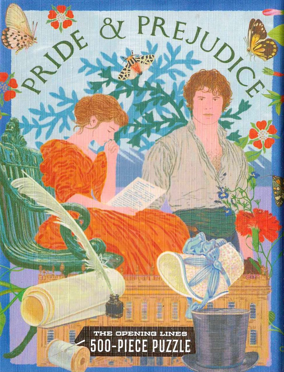 PRIDE AND PREJUDICE THE OPENING LINES 500 PIECE PUZZLE