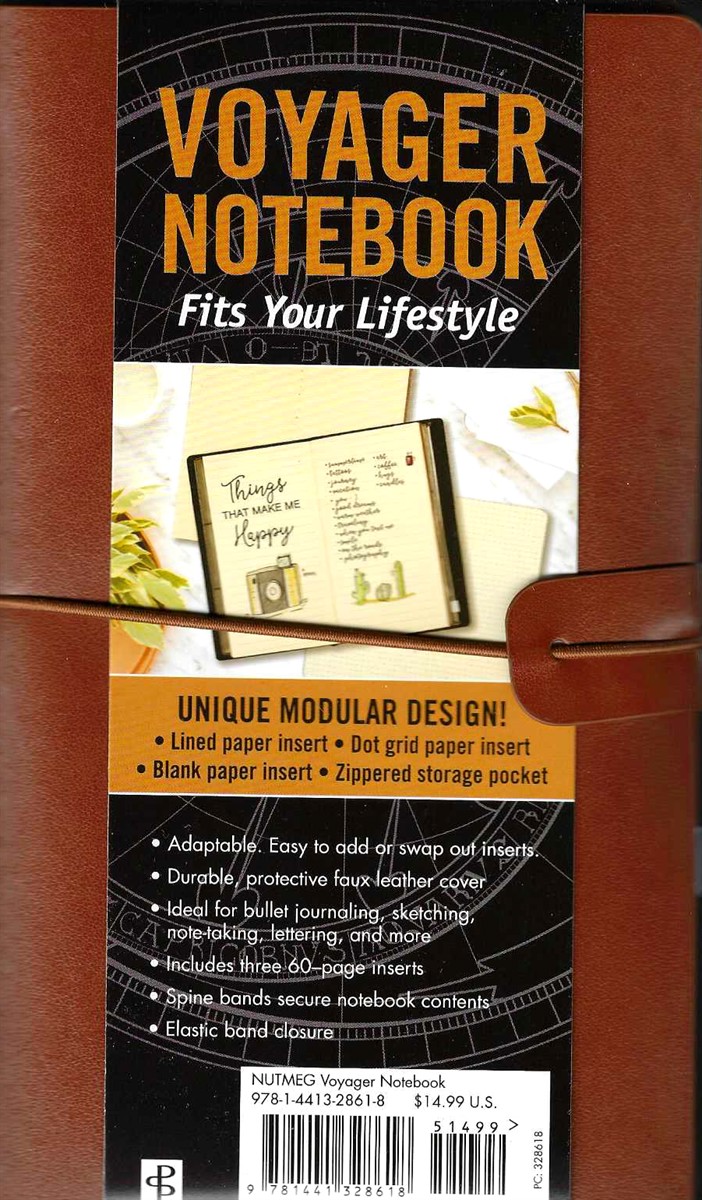 VOYAGER NOTEBOOK BROWN