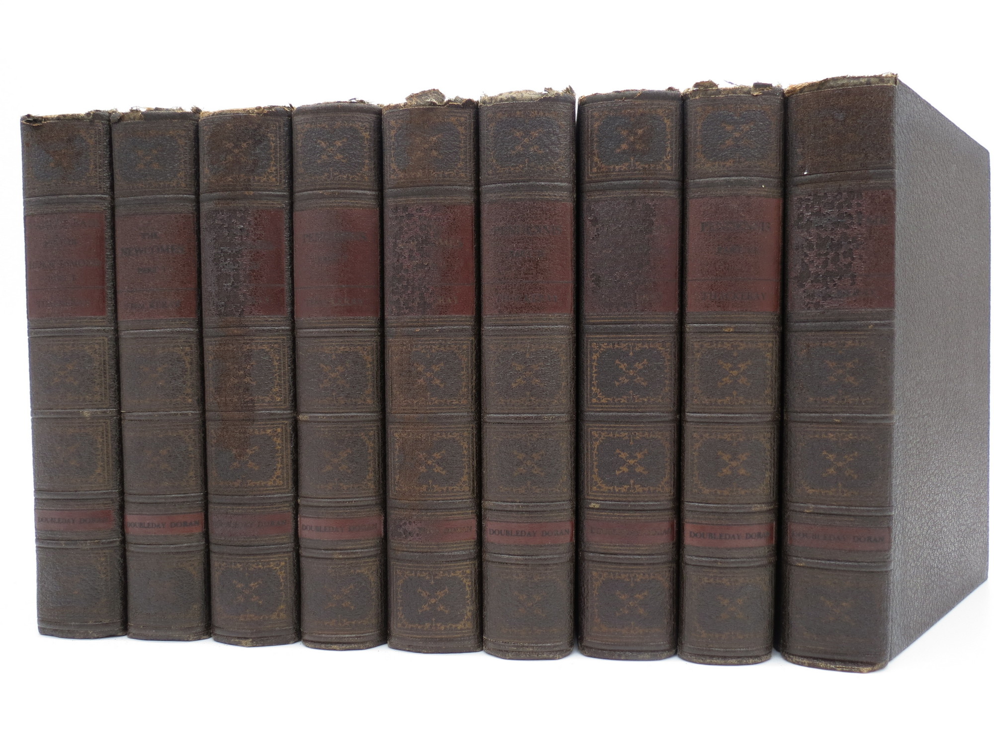 Image for THE WORKS OF WILLIAM MAKEPEACE THACKERAY (9 VOLUME SET)