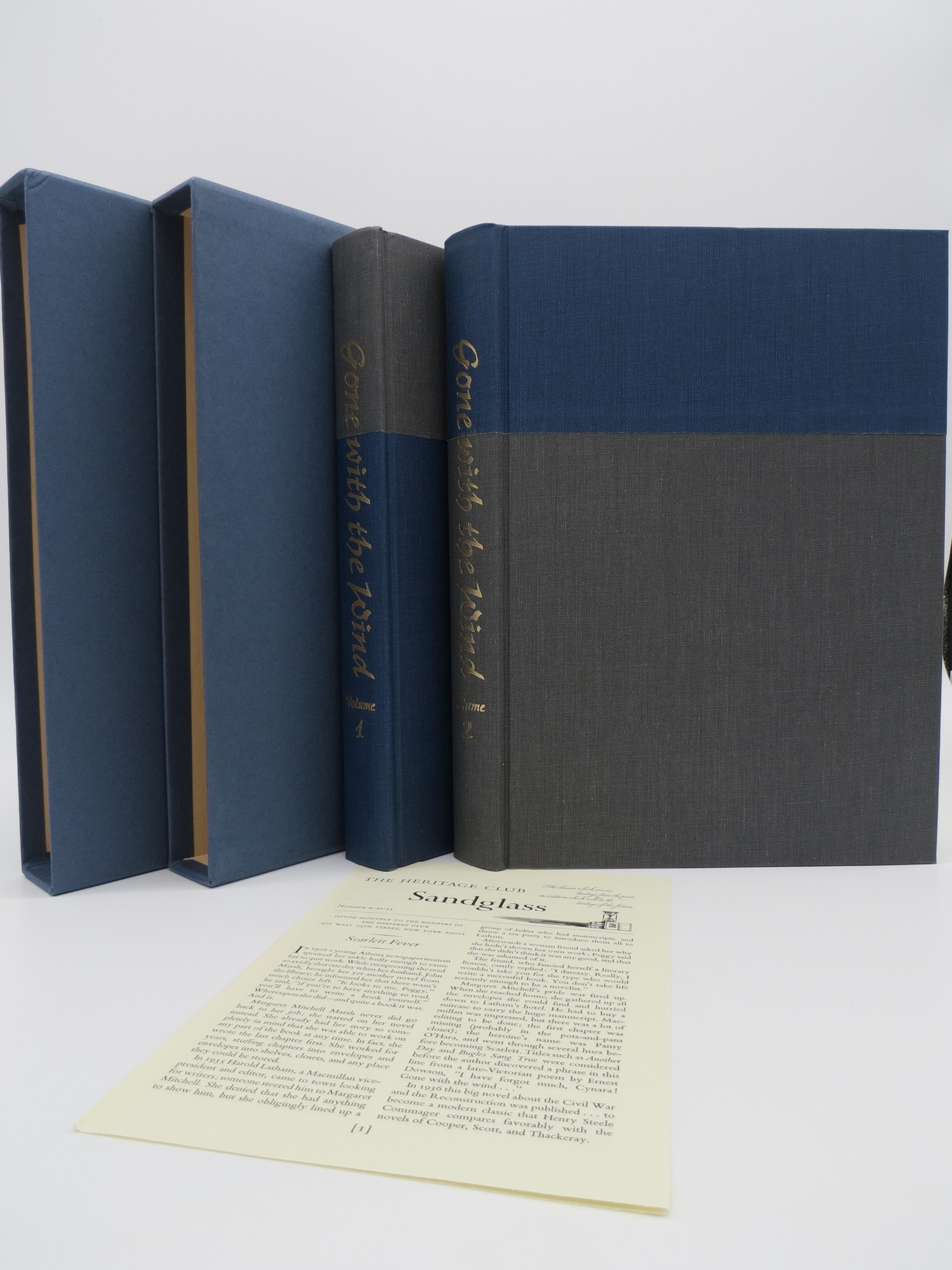 風と共に去りぬ 洋書 原書 コレクションボックス 1938年 GONE WITH THE WIND (COMPLETE 2 VOLUME SET IN SLIPCASES)
