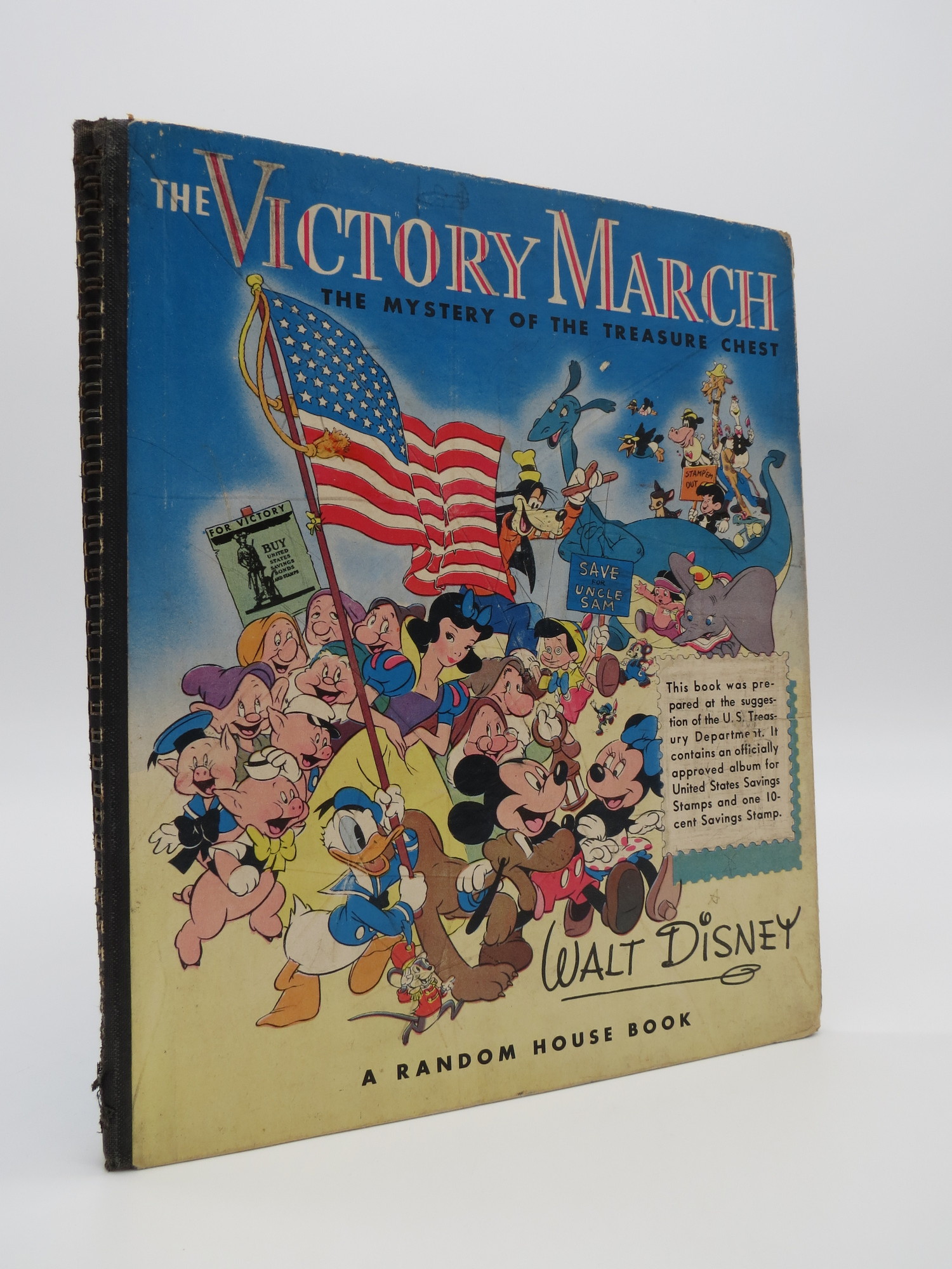 THE VICTORY MARCH; OR THE MYSTERY OF THE TREASURE CHEST [MOVEABLE BOOK]