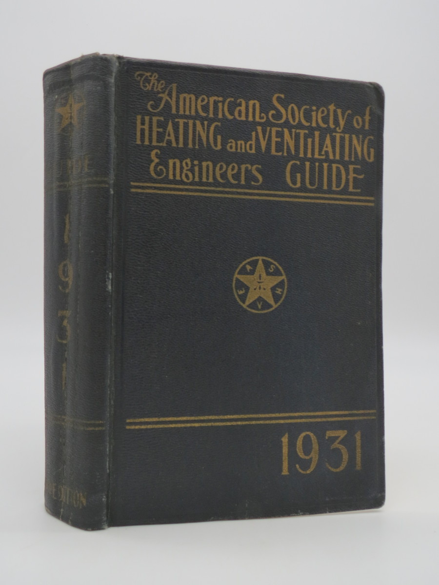 Image for AMERICAN SOCIETY OF HEATING AND VENTILATING ENGINEERS GUIDE 1931
