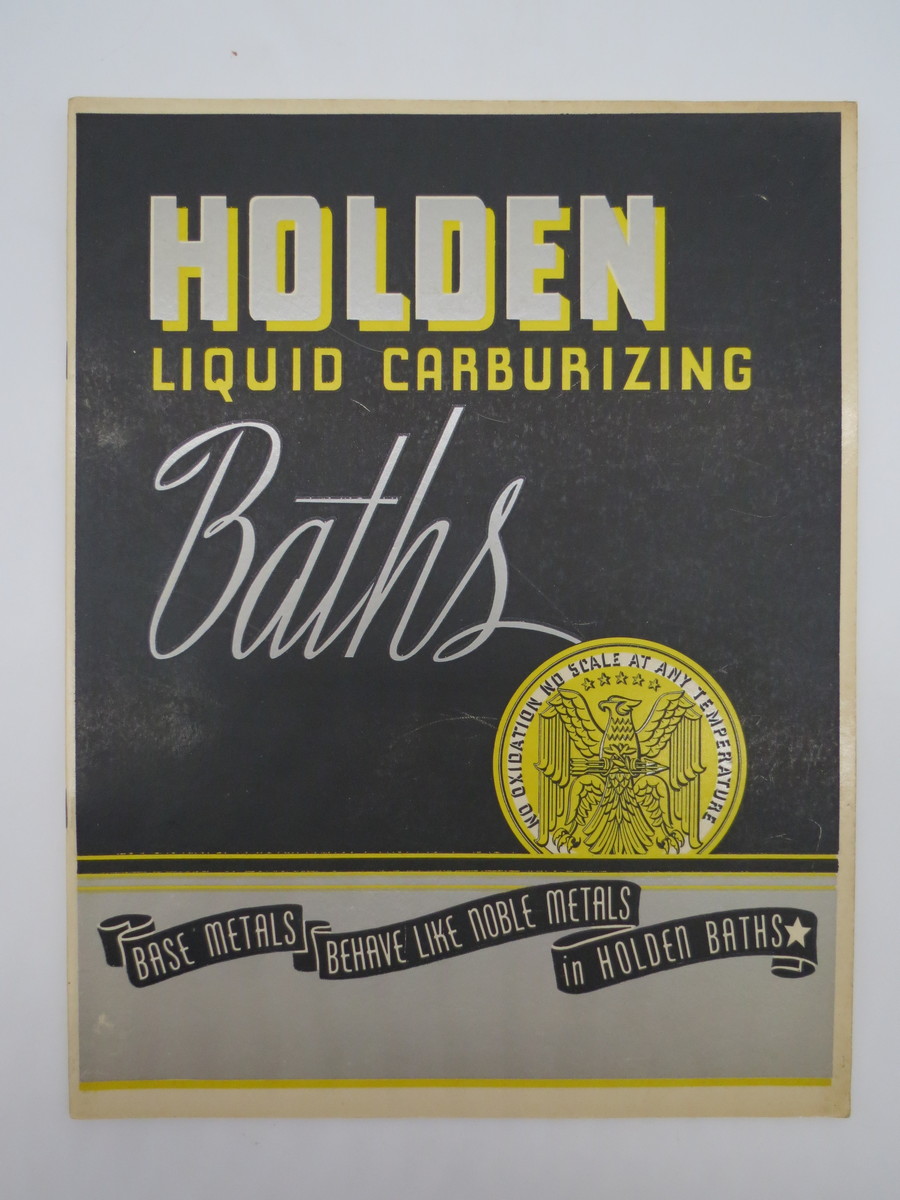 Image for HOLDEN LIQUID CARBORIZING BATHS BROCHURE