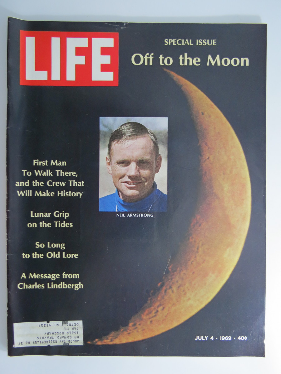Image for LIFE MAGAZINE, JULY 4, 1969 (NEIL ARMSTRONG OFF TO THE MOON)