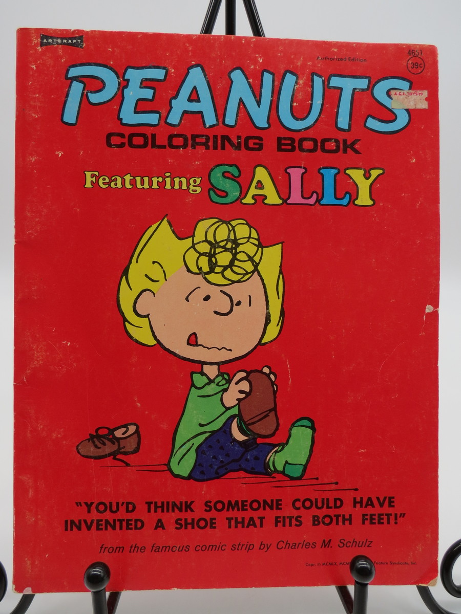 PEANUTS COLORING BOOK FEATURING SALLY