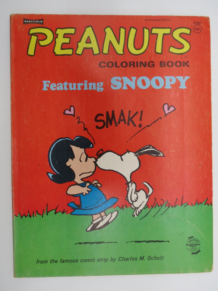 PEANUTS COLORING BOOK FEATURING SNOOPY