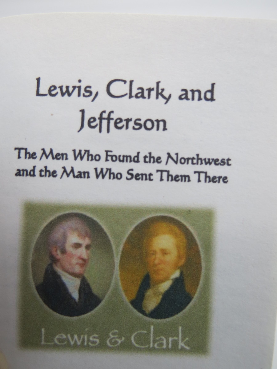 Image for LEWIS, CLARK, AND JEFFERSON (MINIATURE BOOK)  The Men Who Found the Northwest and the Man Who Sent Them There