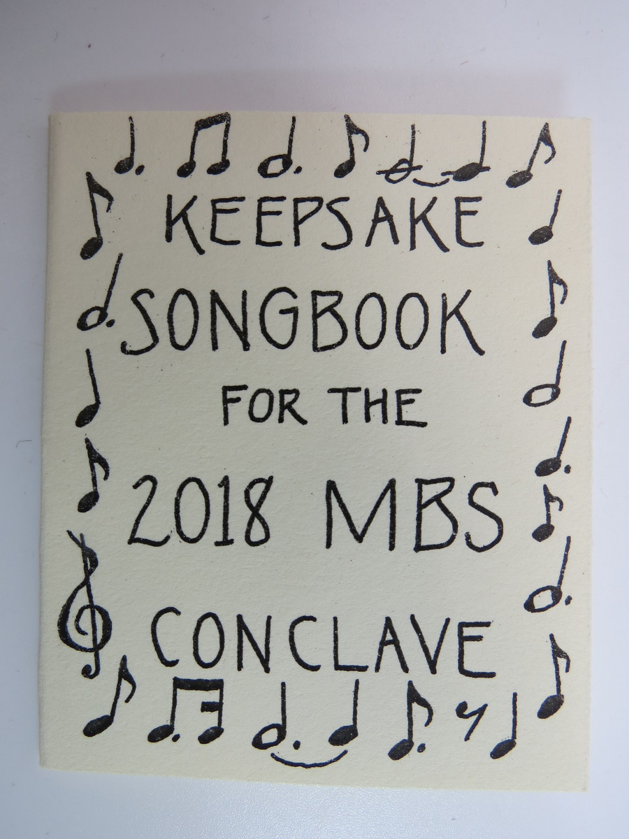 Image for BUYIN' BOOKS AGAIN (MINIATURE BOOK)  Keepsake Songbook for the 2018 Mbs Conclave