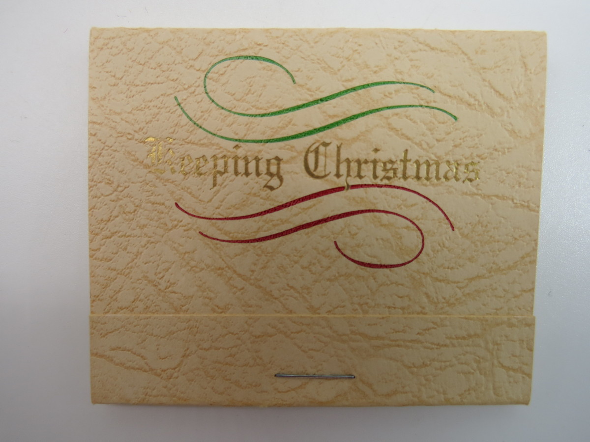 Image for KEEPING CHRISTMAS (MINIATURE BOOK)  Take from the Spirit of Christmas