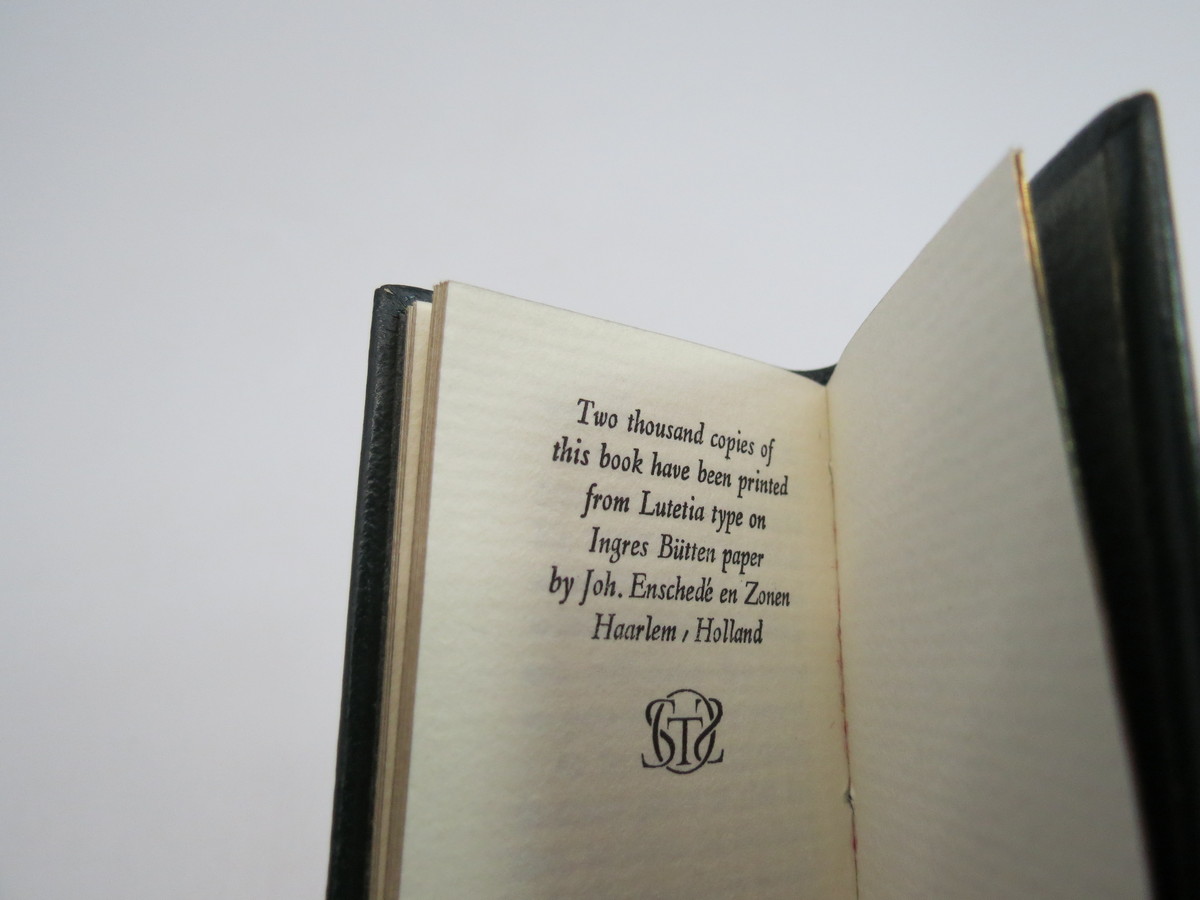 THE EULOGY TO ROBERT F. KENNEDY (MINIATURE BOOK) By His Brother United ...