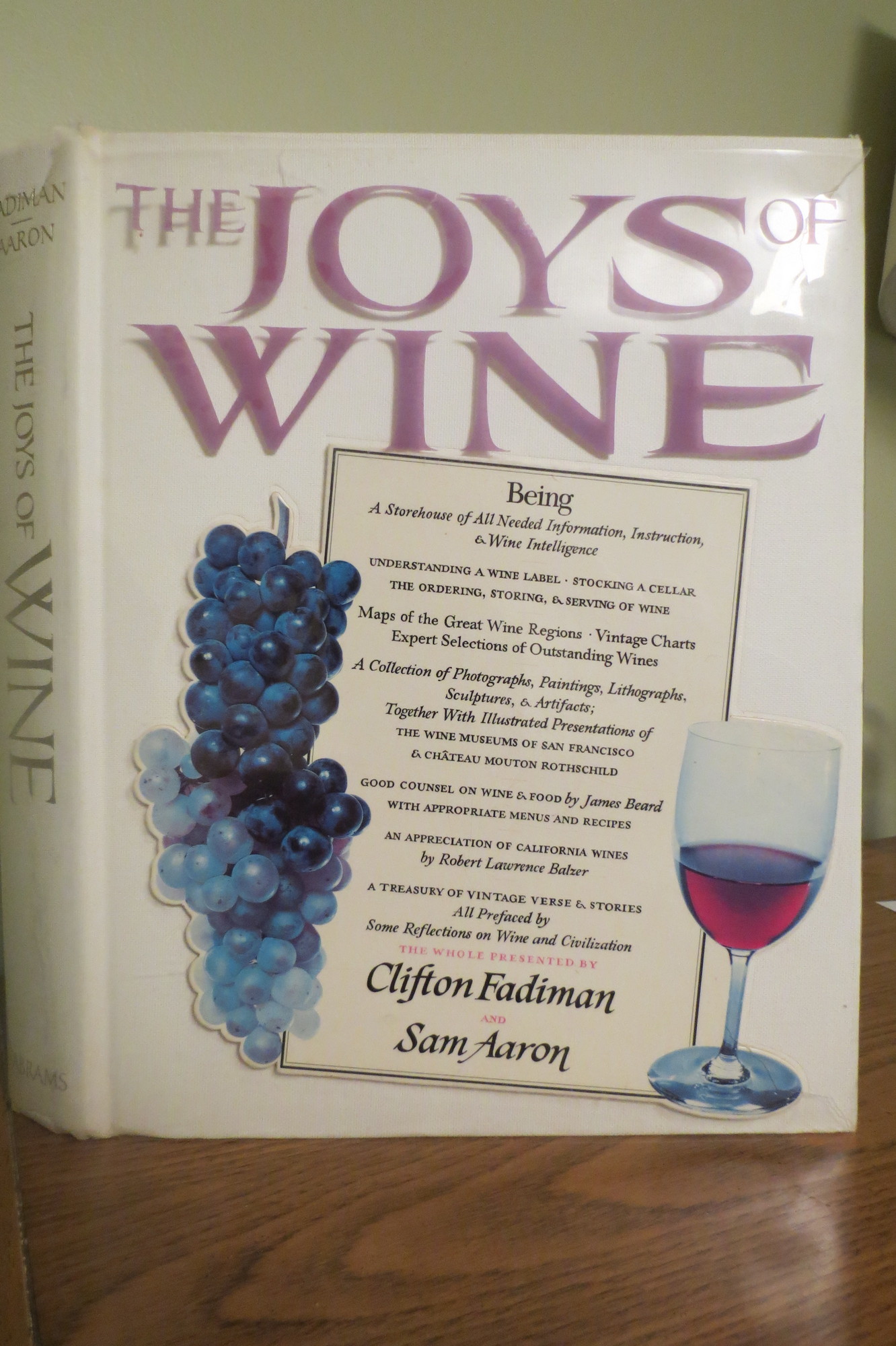 Image for THE JOYS OF WINE  (DJ protected by clear, acid-free mylar cover)